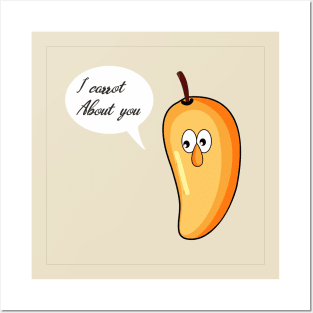 I carrot about you pun t shirt Posters and Art